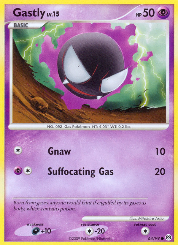 Gastly (64/99) [Platinum: Arceus] | Exor Games Summserside