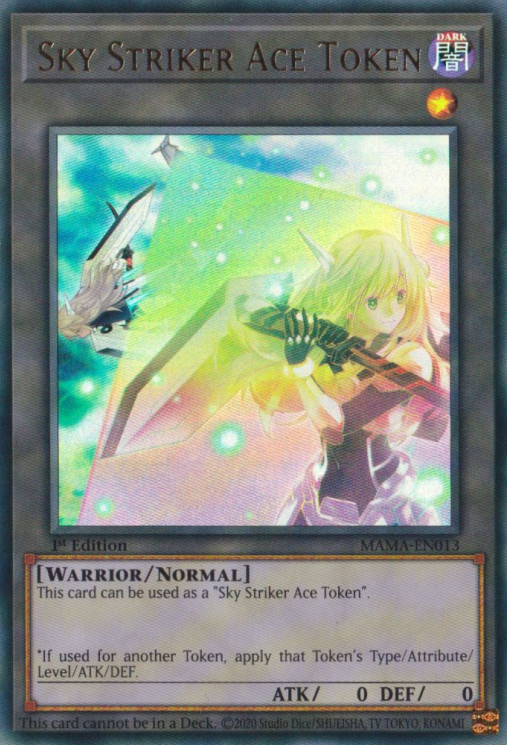 Token: Sky Striker Ace [MAMA-EN013] Ultra Rare | Exor Games Summserside