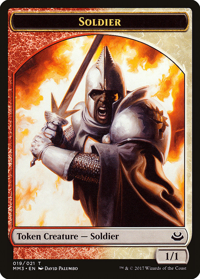 Soldier (019/021) [Modern Masters 2017 Tokens] | Exor Games Summserside