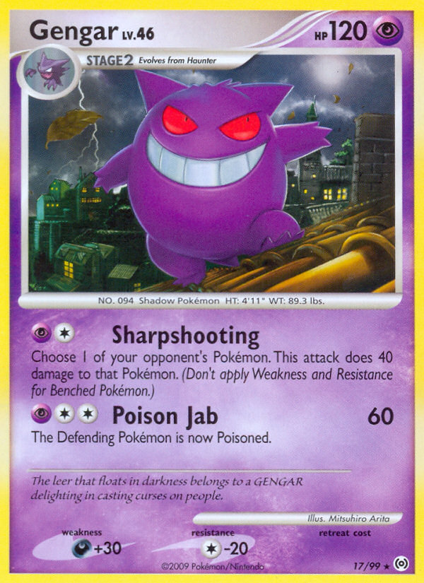 Gengar (17/99) [Platinum: Arceus] | Exor Games Summserside