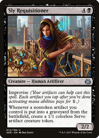 Sly Requisitioner [Aether Revolt] | Exor Games Summserside