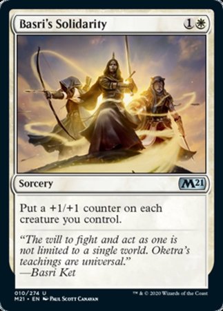 Basri's Solidarity [Core Set 2021] | Exor Games Summserside