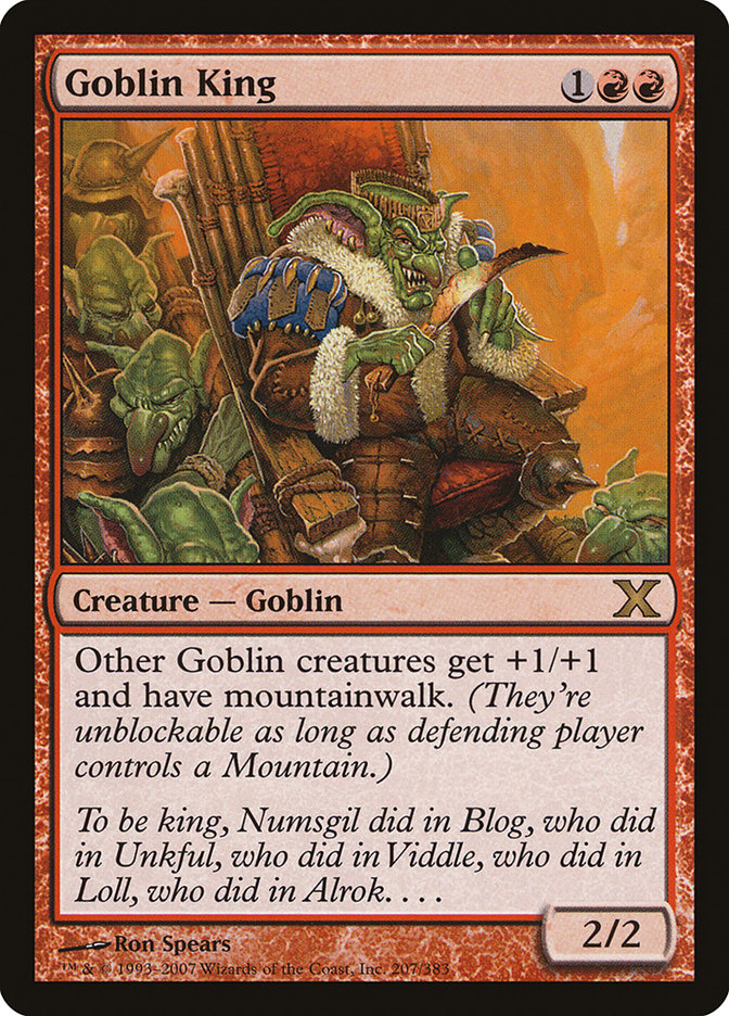 Goblin King [Tenth Edition] | Exor Games Summserside