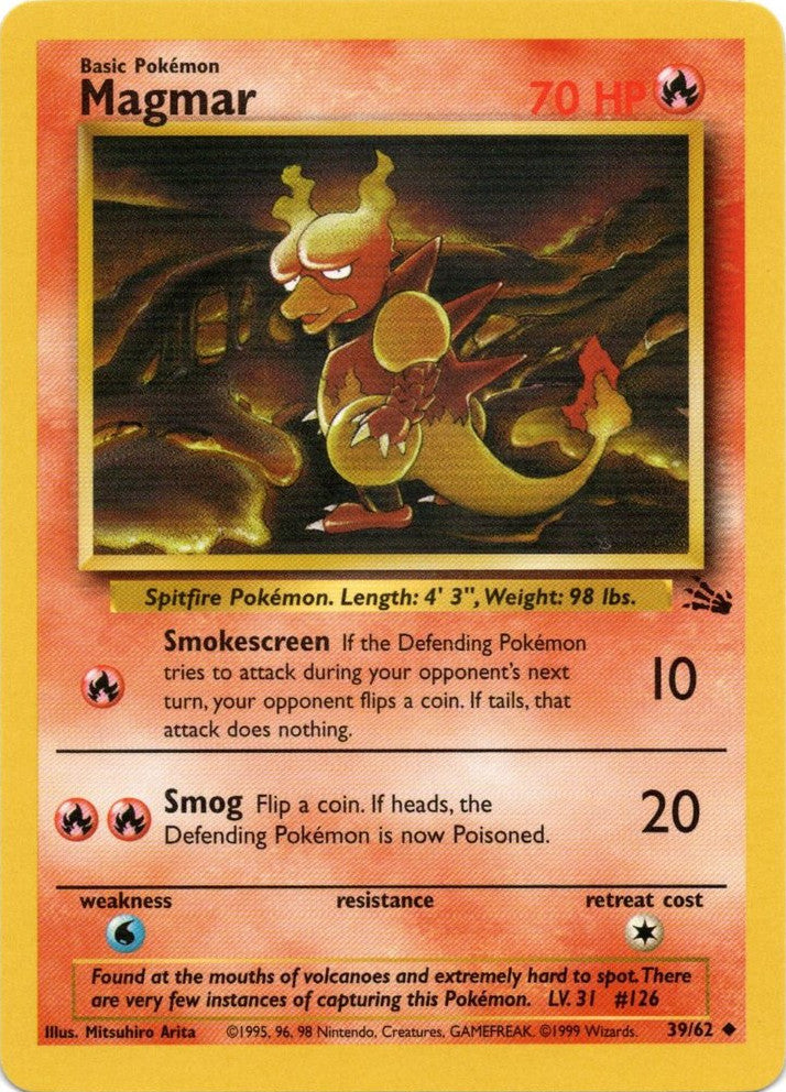 Magmar (39/62) [Fossil Unlimited] | Exor Games Summserside