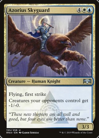 Azorius Skyguard [Ravnica Allegiance] | Exor Games Summserside