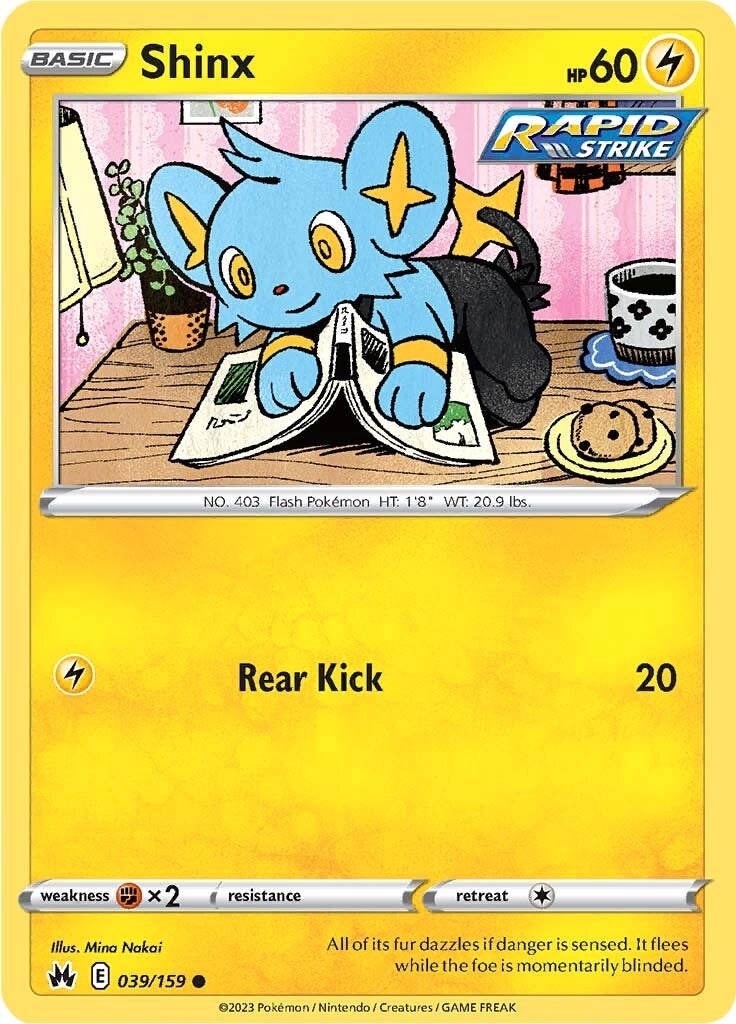 Shinx (039/159) (39) [Sword & Shield: Crown Zenith] | Exor Games Summserside