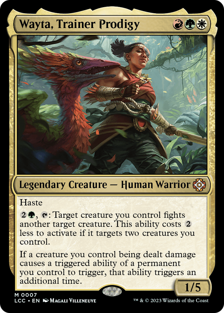 Wayta, Trainer Prodigy [The Lost Caverns of Ixalan Commander] | Exor Games Summserside