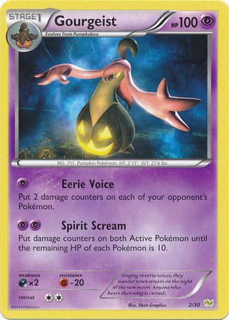 Gourgeist (2/30) [XY: Trainer Kit - Noivern] | Exor Games Summserside