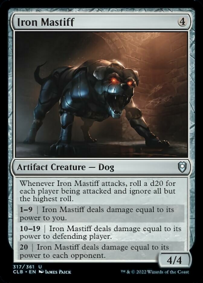 Iron Mastiff [Commander Legends: Battle for Baldur's Gate] | Exor Games Summserside