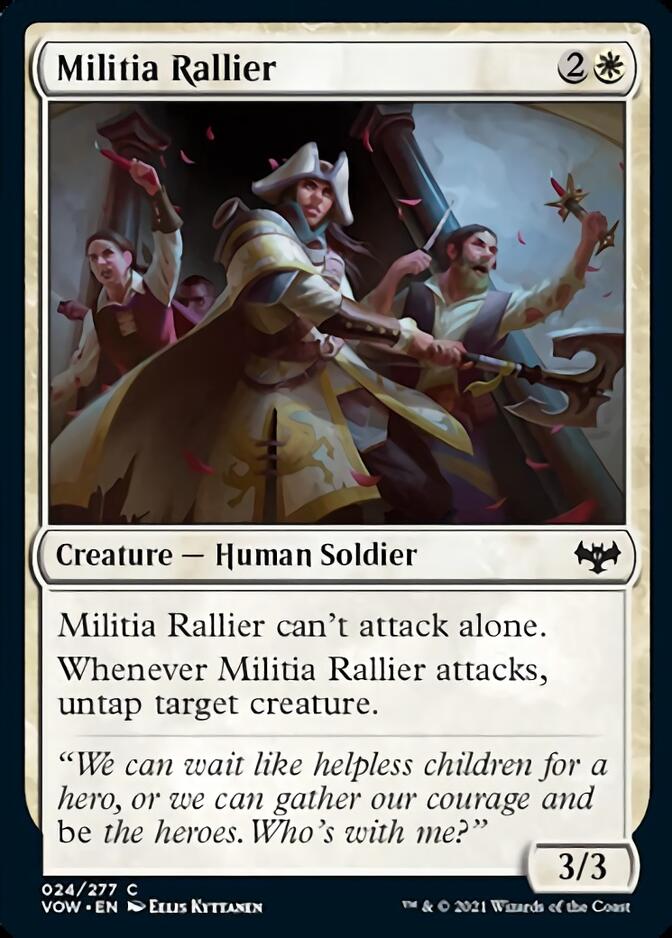 Militia Rallier [Innistrad: Crimson Vow] | Exor Games Summserside