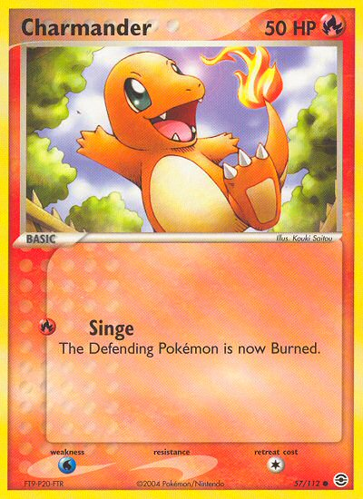 Charmander (57/112) [EX: FireRed & LeafGreen] | Exor Games Summserside