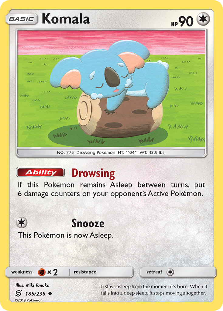 Komala (185/236) [Sun & Moon: Unified Minds] | Exor Games Summserside