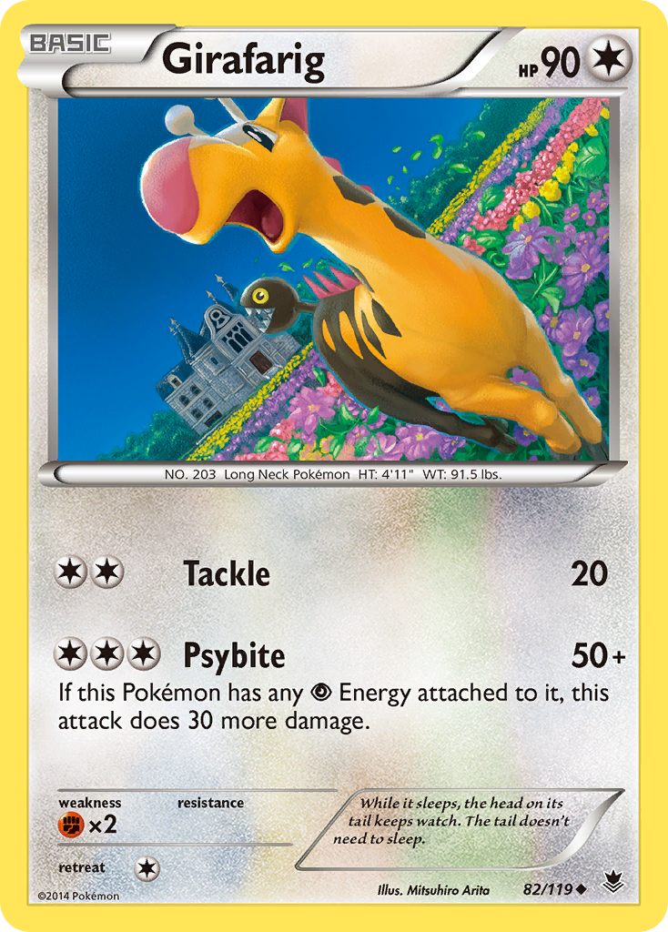 Girafarig (82/119) [XY: Phantom Forces] | Exor Games Summserside