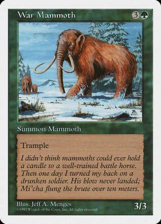 War Mammoth [Fifth Edition] | Exor Games Summserside