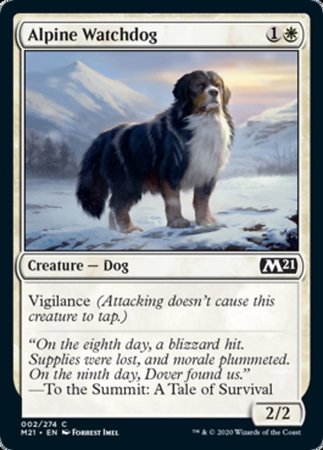 Alpine Watchdog [Core Set 2021] | Exor Games Summserside