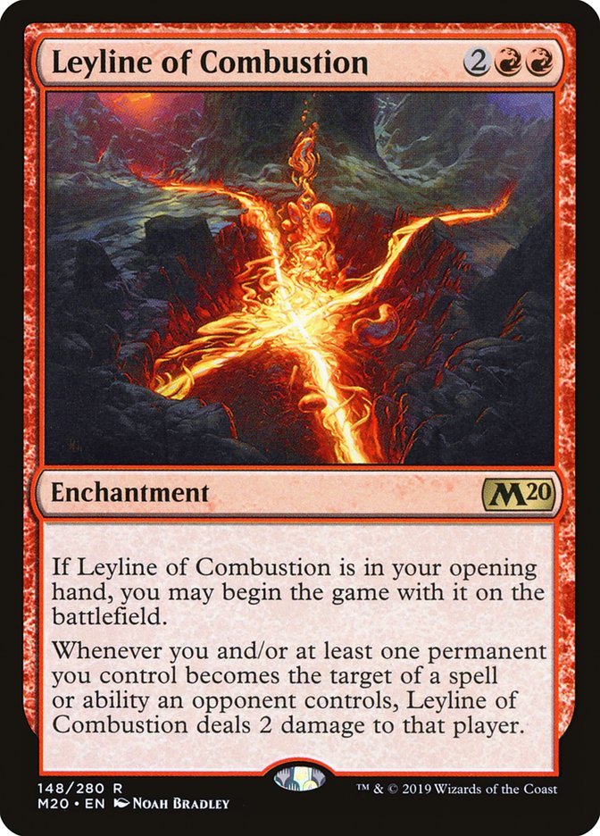 Leyline of Combustion [Core Set 2020] | Exor Games Summserside