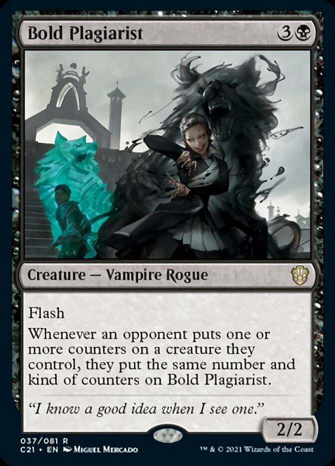 Bold Plagiarist [Commander 2021] | Exor Games Summserside
