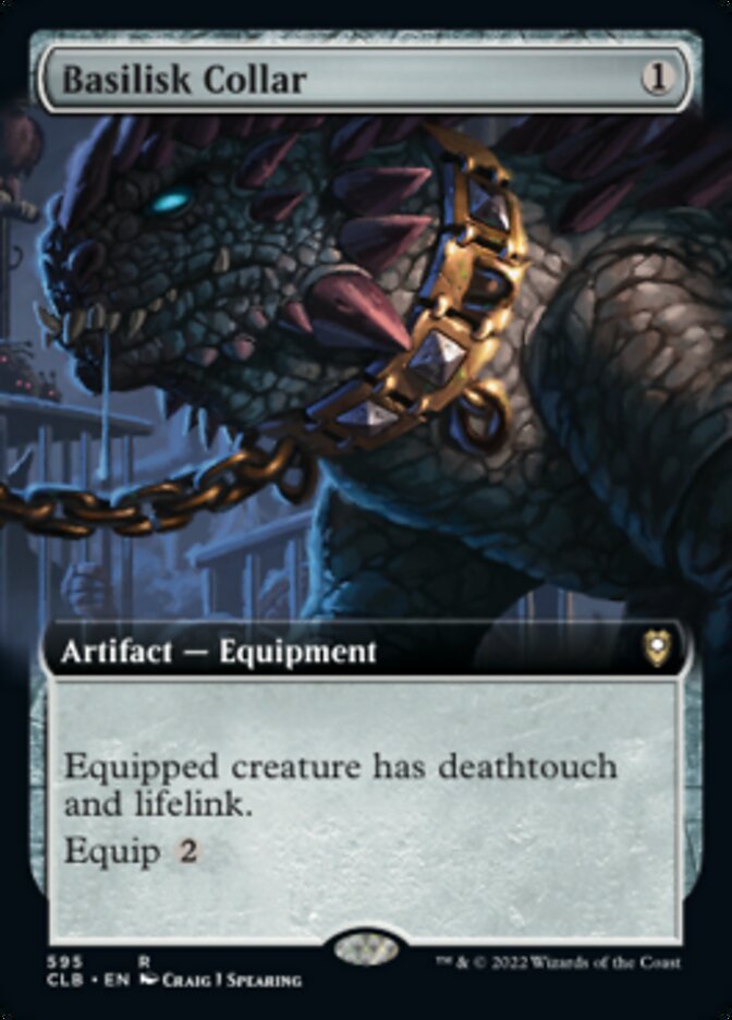 Basilisk Collar (Extended Art) [Commander Legends: Battle for Baldur's Gate] | Exor Games Summserside