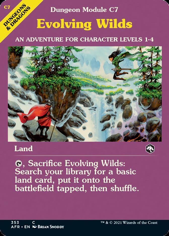 Evolving Wilds (Dungeon Module) [Dungeons & Dragons: Adventures in the Forgotten Realms] | Exor Games Summserside