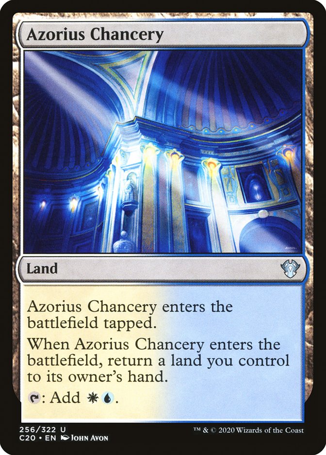 Azorius Chancery [Commander 2020] | Exor Games Summserside