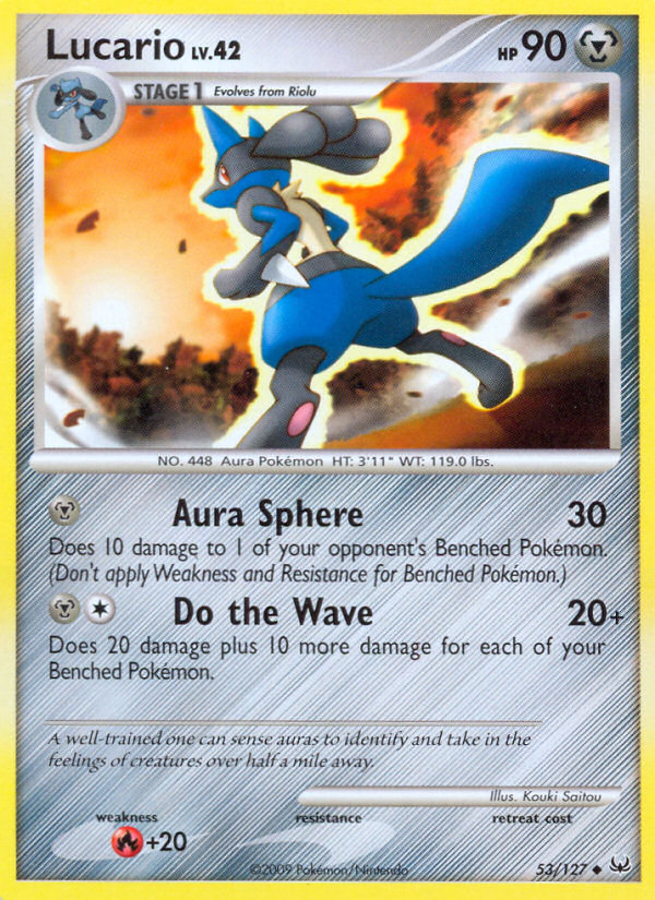 Lucario (53/127) [Platinum: Base Set] | Exor Games Summserside