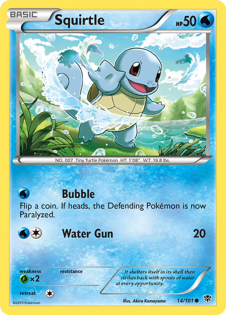 Squirtle (14/101) [Black & White: Plasma Blast] | Exor Games Summserside