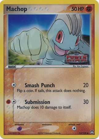 Machop (53/108) (Stamped) [EX: Power Keepers] | Exor Games Summserside