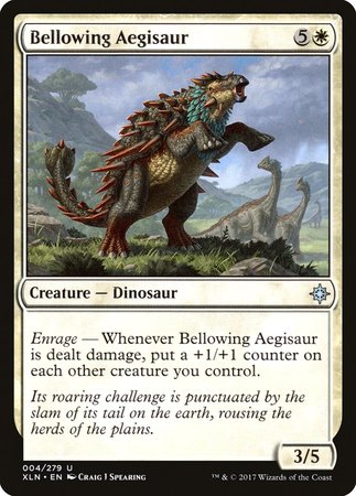 Bellowing Aegisaur [Ixalan] | Exor Games Summserside