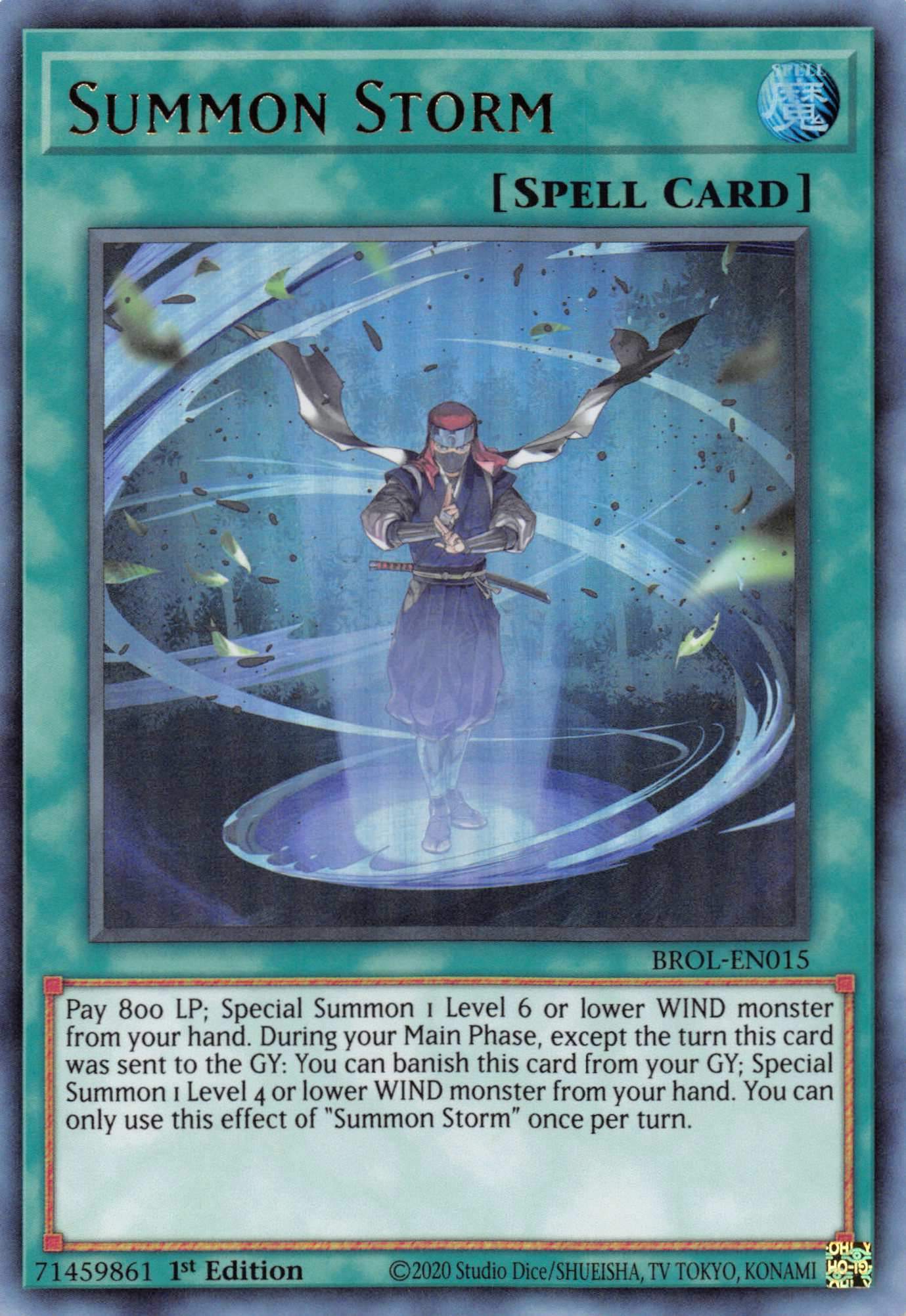 Summon Storm [BROL-EN015] Ultra Rare | Exor Games Summserside