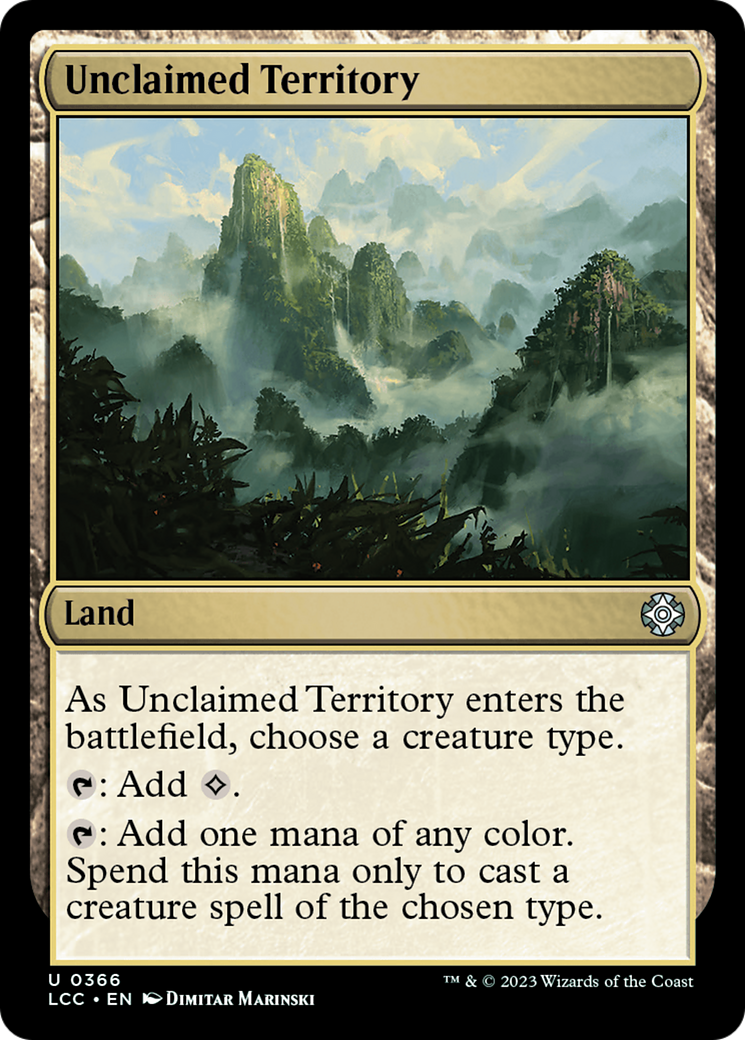 Unclaimed Territory [The Lost Caverns of Ixalan Commander] | Exor Games Summserside