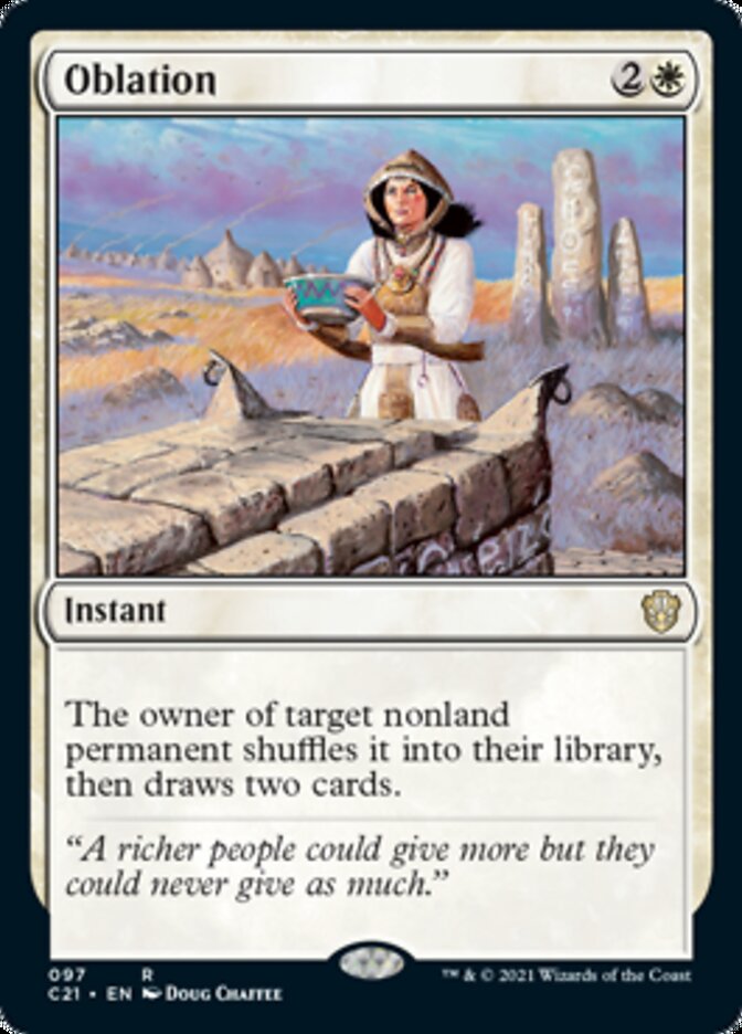 Oblation [Commander 2021] | Exor Games Summserside