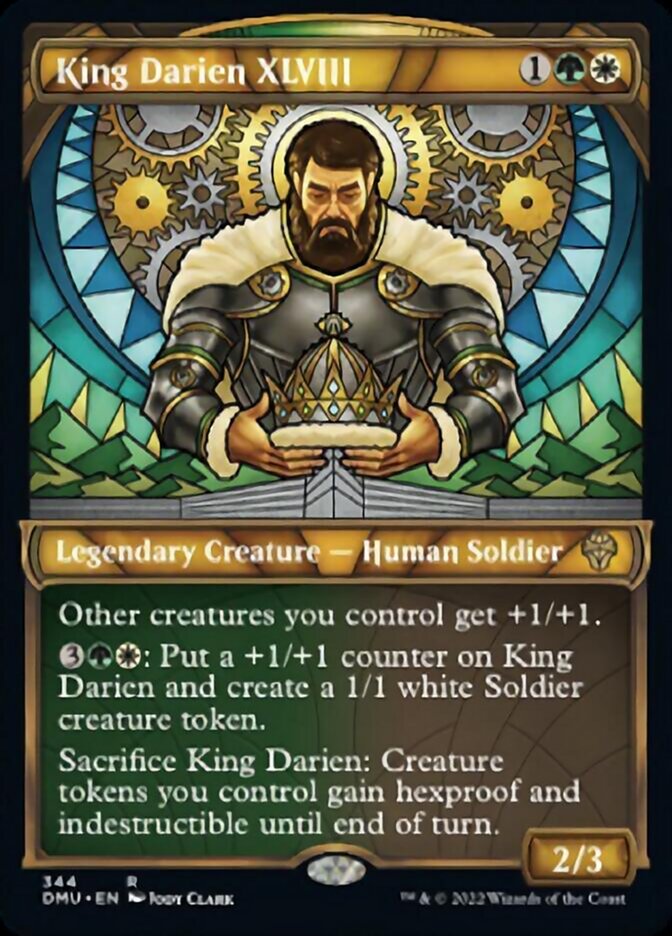 King Darien XLVIII (Showcase Textured) [Dominaria United] | Exor Games Summserside