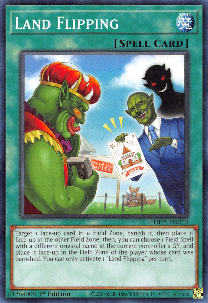 Land Flipping [PHHY-EN070] Common | Exor Games Summserside