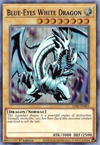 Blue-Eyes White Dragon (Purple) [LDS2-EN001] Ultra Rare | Exor Games Summserside