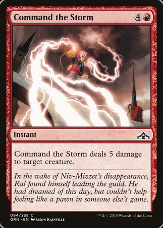 Command the Storm [Guilds of Ravnica] | Exor Games Summserside