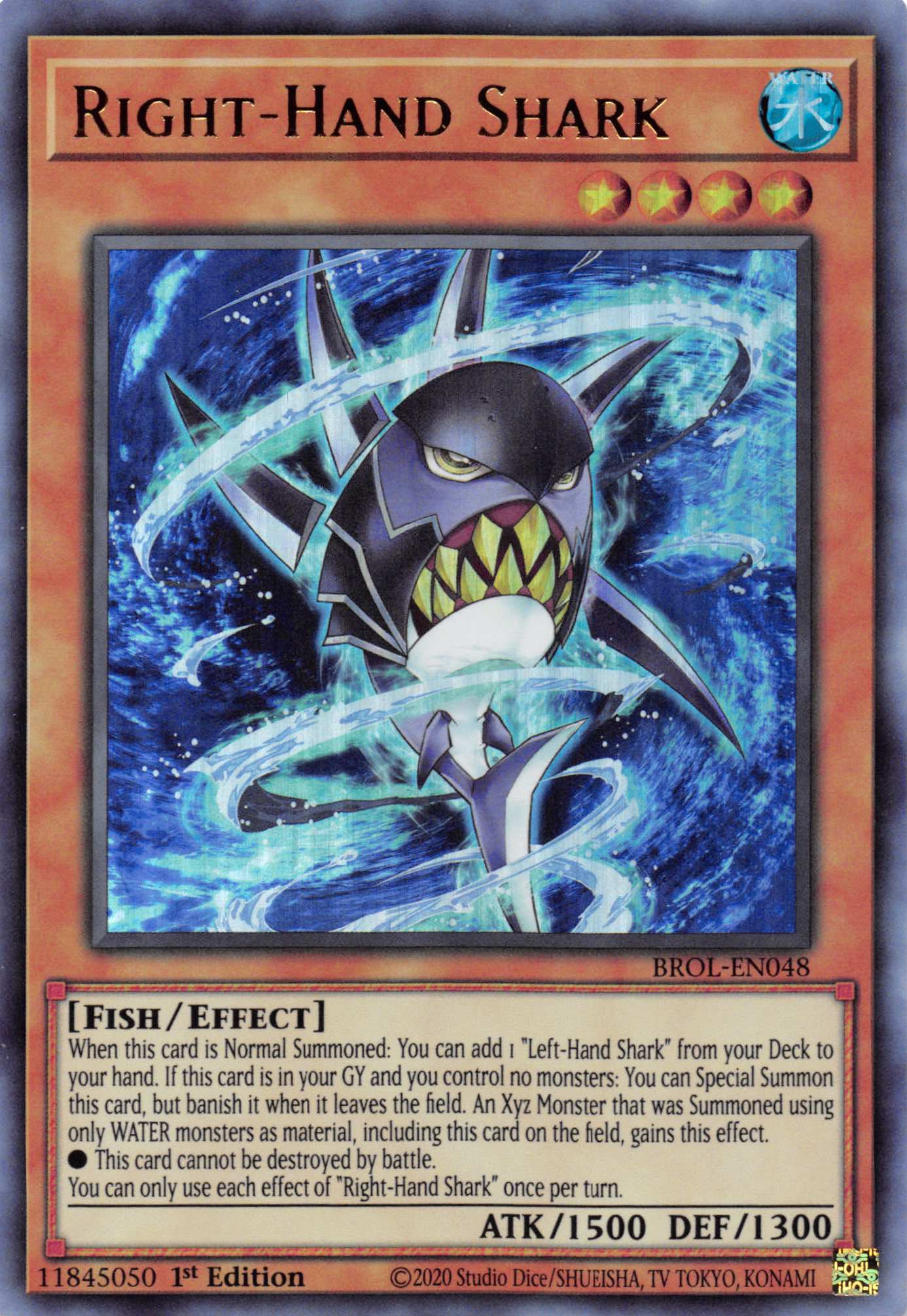 Right-Hand Shark [BROL-EN048] Ultra Rare | Exor Games Summserside