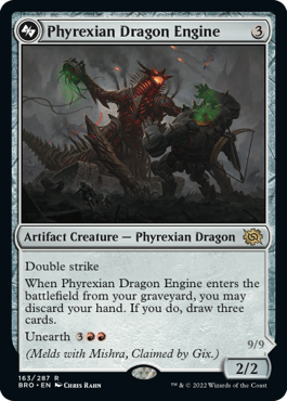 Phyrexian Dragon Engine [The Brothers' War] | Exor Games Summserside