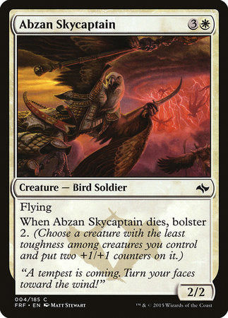 Abzan Skycaptain [Fate Reforged] | Exor Games Summserside