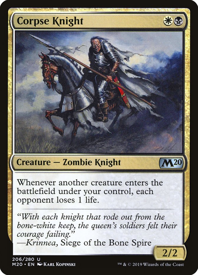 Corpse Knight [Core Set 2020] | Exor Games Summserside