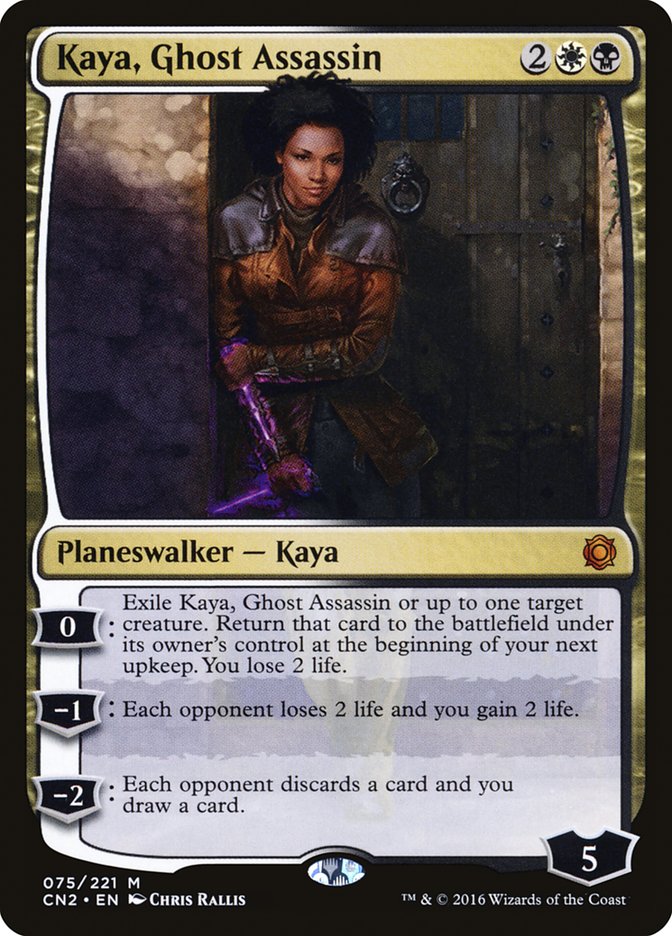 Kaya, Ghost Assassin (075/221) [Conspiracy: Take the Crown] | Exor Games Summserside