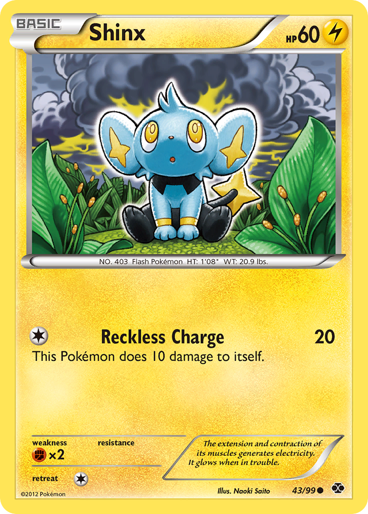 Shinx (43/99) [Black & White: Next Destinies] | Exor Games Summserside
