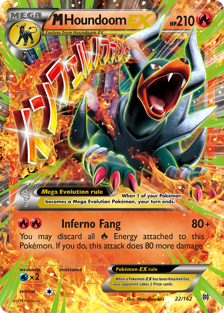 M Houndoom EX (22/162) [XY: BREAKthrough] | Exor Games Summserside