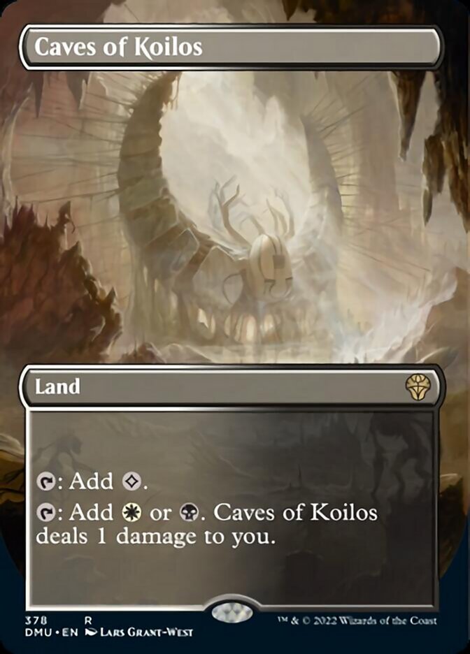 Caves of Koilos (Borderless Alternate Art) [Dominaria United] | Exor Games Summserside