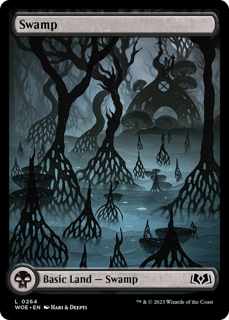 Swamp (264) (Full-Art) [Wilds of Eldraine] | Exor Games Summserside