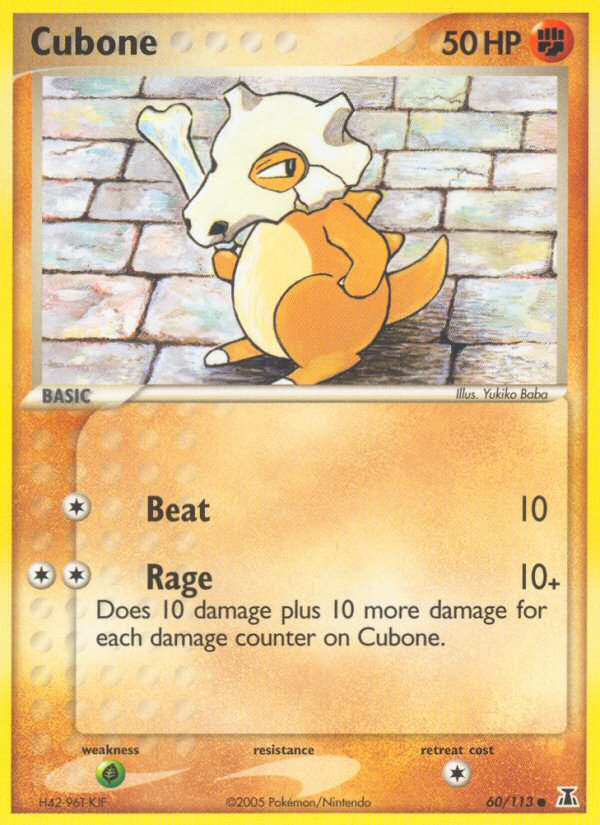 Cubone (60/113) [EX: Delta Species] | Exor Games Summserside