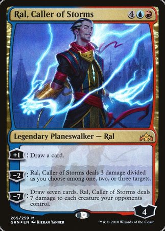 Ral, Caller of Storms [Guilds of Ravnica] | Exor Games Summserside