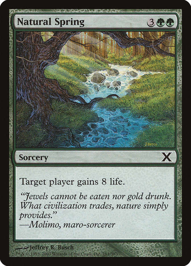 Natural Spring [Tenth Edition] | Exor Games Summserside
