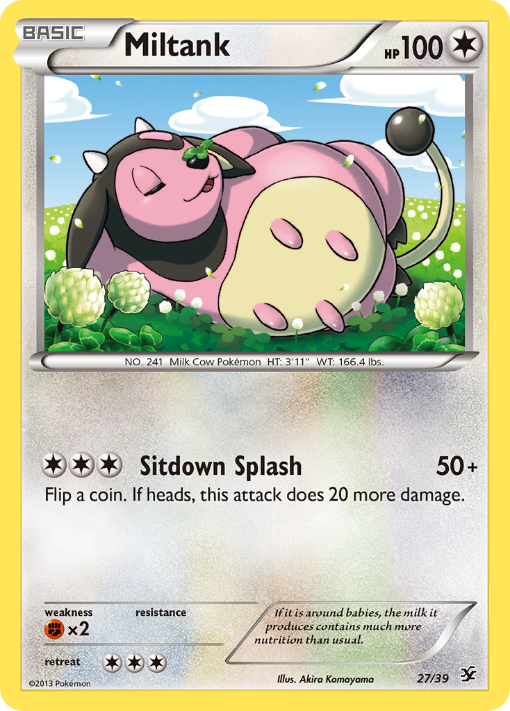 Miltank (27/39) [XY: Kalos Starter Set] | Exor Games Summserside