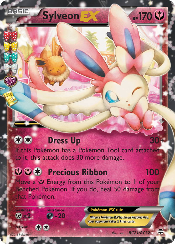 Sylveon EX (RC21/RC32) [XY: Generations] | Exor Games Summserside