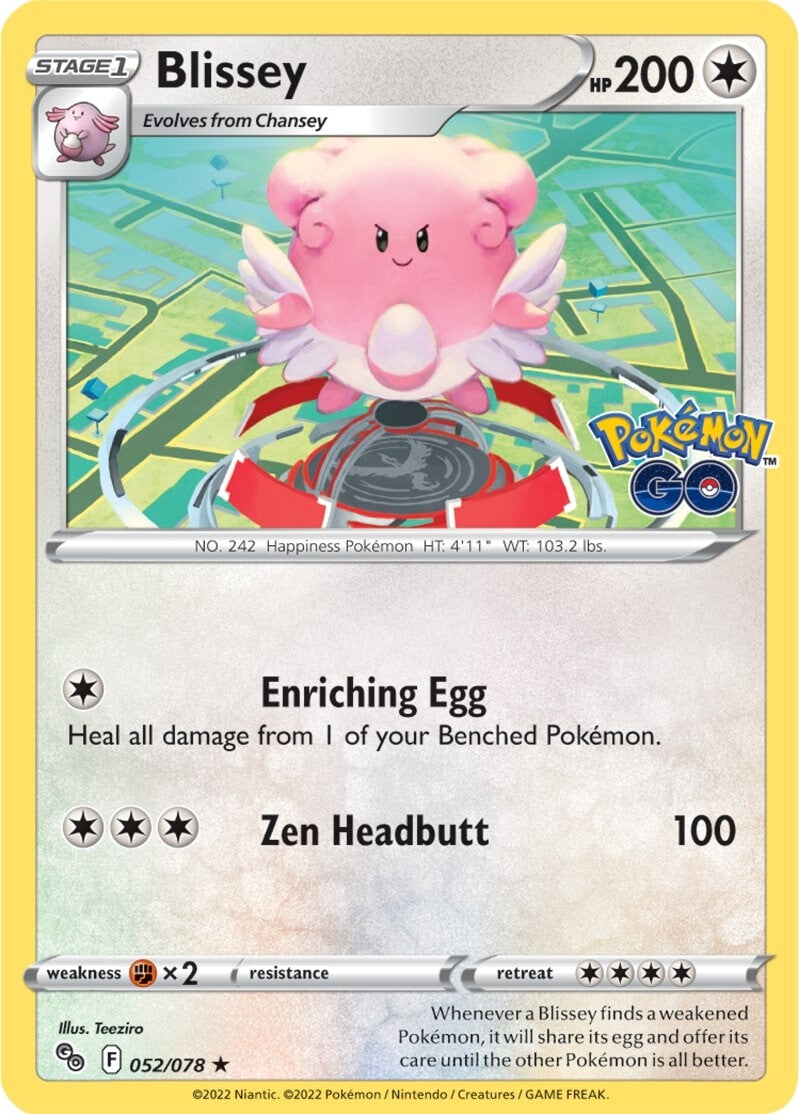 Blissey (052/078) [Pokémon GO] | Exor Games Summserside